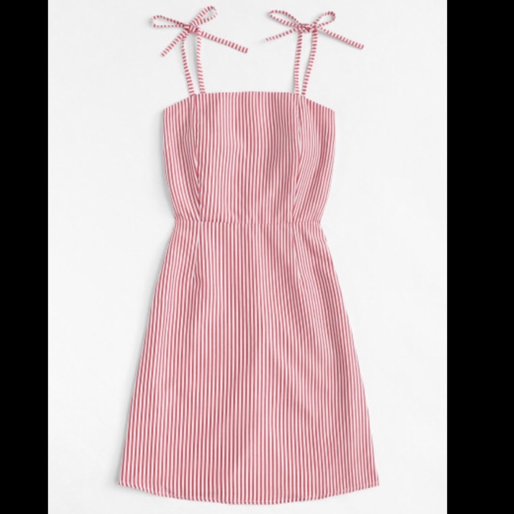 Contrast Stripe Cami Dress